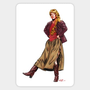 Juice Newton - An illustration by Paul Cemmick Magnet